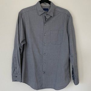 Tommy Bahama Micro Polka Dot Long Sleeve Button Up